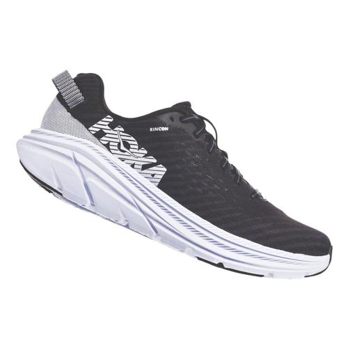 HOKA ONE ONE Men's Rincon Road Running Shoes Blk.Wht_bwht